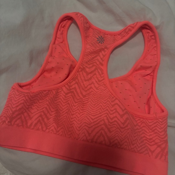 Neon Pink Reversible Seamless Sports Bra - Picture 4 of 4